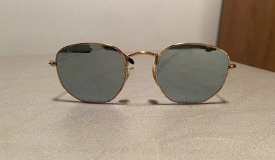 Ray-Ban Sonnenbrille RB3548N Hexagonal Flat Lenses.