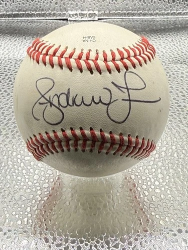 Andruw  Jones Autographed Official SUPER25 Baseball Braves HOF