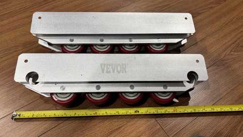 Pair VEVOR Furniture Moving Dolly Heavy Duty 30" L  X  5.5”H Dolly Mover 1874Lbs