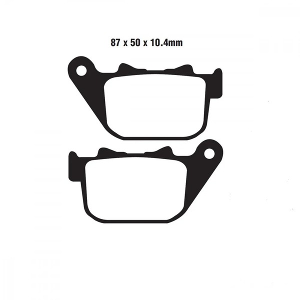 Bremsbelag EBC FA387V Hinten FüR Harley Davidson XL 53 883 C Sportster Custom 20-image