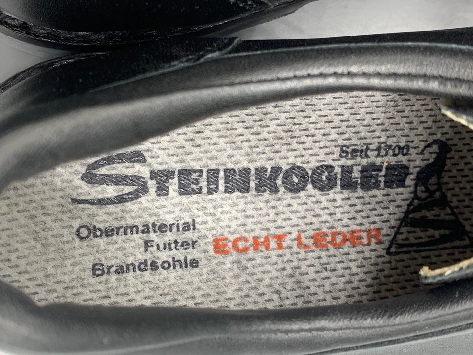 STEINKOGLER Schnürschuhe Trachtenschuhe schwarz Gr. 9,5/44 - neuwertig! - Bild 4 von 4