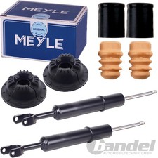 2x GASDRUCK STOßDÄMPFER VORNE+MEYLE DOMLAGER für AUDI A4 B6 B7 + AVANT SEAT EXEO