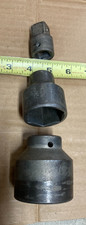 Vtg Cornwell Lot Of 2 Sockets 1-1/2 and 1-13/...