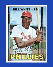 1967 Topps Set-Break #290 Bill White EX-EXMINT *GMCARDS*