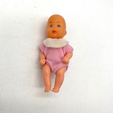 Vintage Simba Miniature Baby Doll Pink Outfit...
