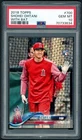 2018 Topps Series 2 Shohei Ohtani With Bat Image Variation SP RC PSA 10 #700