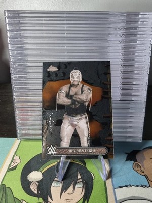2025 WWE Topps Chrome Cactus Jack Base Rey Mysterio #6