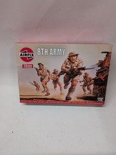 Airfix 01709 Scale 1/72 WWII British 8th Army Model Figures New Complete