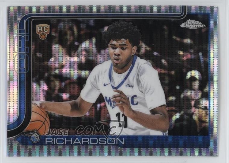 2025-26 Topps Chrome Pulsar Refractor Jase Richardson #275 19b1