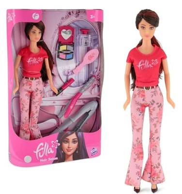 NEU UND VERPACKT Fulla Puppe Friseursalon Set Schönheit Mode Salon Spielzeug Dreieck Weihnachten