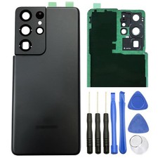 Galaxy S21 Ultra Rear Panel Back Glass Door Cover Replacement for Samsung Gal...