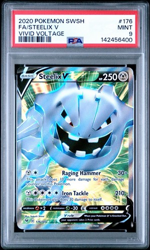 Steelix V graded PSA 9 for sale on eBay