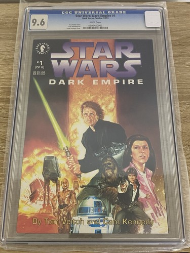 Star Wars: Dark Empire #1 CGC 9.6 Dark Horse Comics 1991  