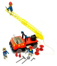 Playmobil * 3236 * Feuerwehr Auto / Feuerwehrwagen *  Drehleiter / Leiterwagen