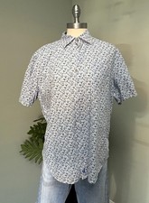johnnie-O Short Sleeve Hangin' Out Button Down Shirt - Size XL