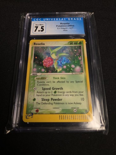 Roselia graded CGC 7.5 for sale on eBay