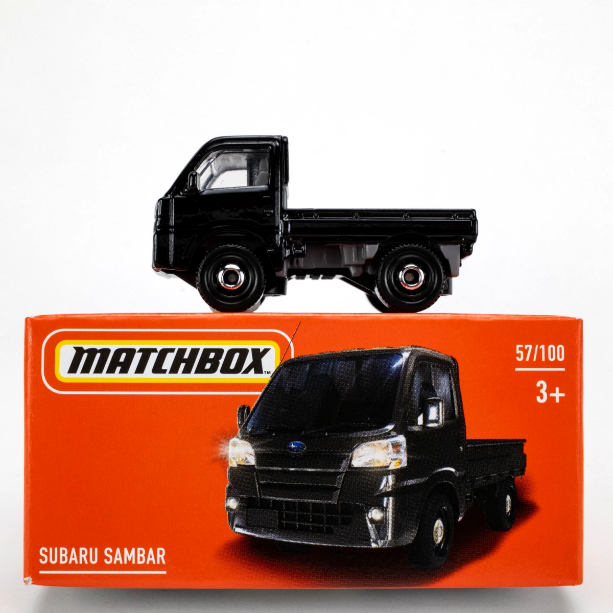 2021 Matchbox Power Grabs #57 Subaru Sambar BLACK | FSB | eBay