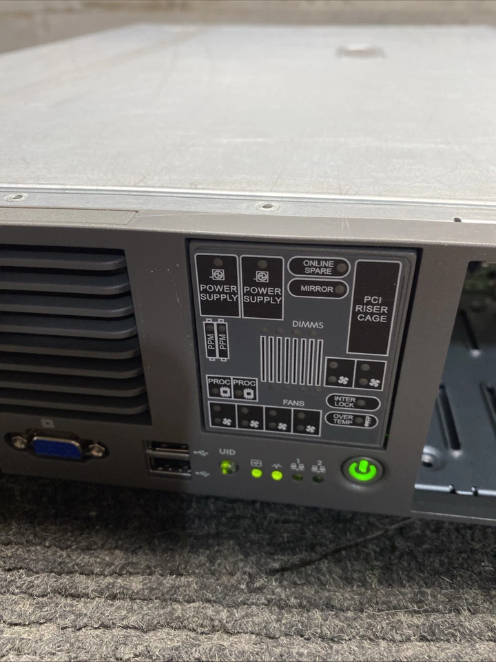 *PARTS* HEWLETT PACKARD HP PROLIANT DL380 CT BUY G5 SERVER (NO HDD) (NON TESTED) - Image 2 of 4