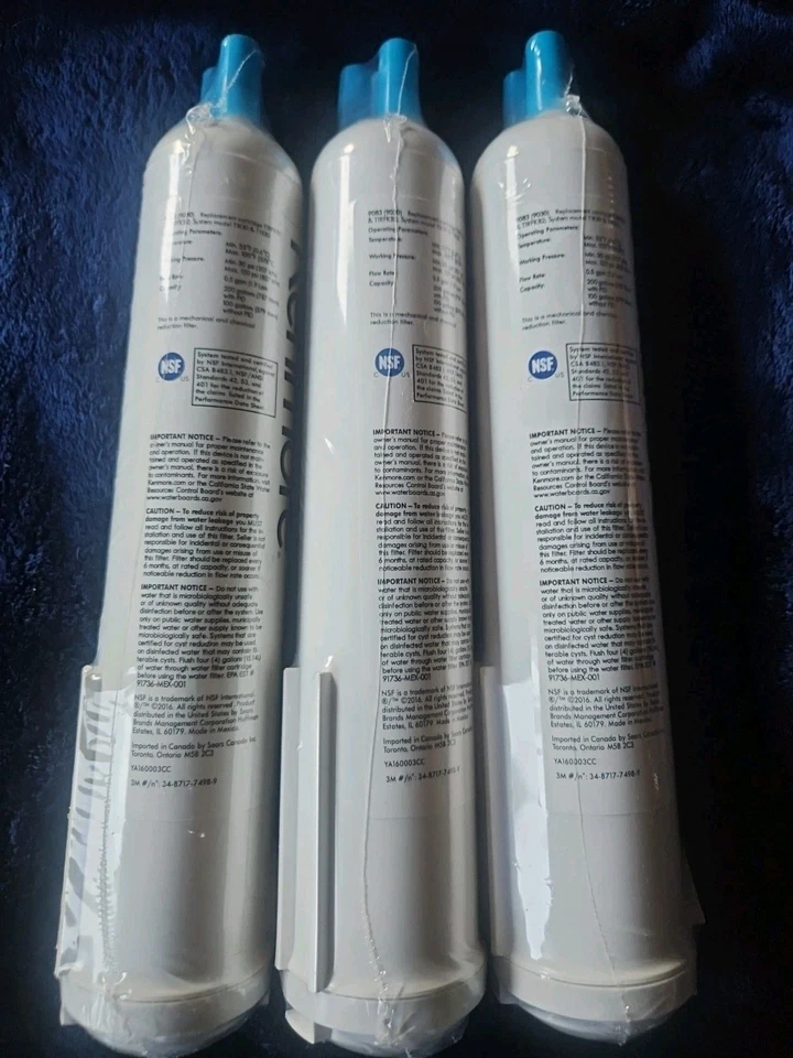 3PK-NEW Kenmore 4609083   Replacement Refrigerator Water Filters FREE FAST SHIPN - Image 3 of 4