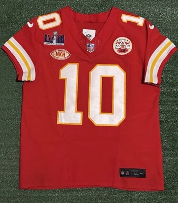 Isiah Pacheco Kansas City Chiefs Nike Vapor F.U.S.E. Elite Jersey Size 44/L
