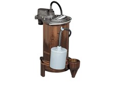 Liberty Pumps 297 3/4 HP Cast Iron Sump Effluent Pump Vertical Float 115V 10ft