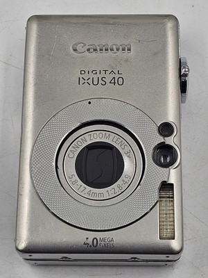 Canon IXUS 40 4,0 MP Digitale Kamera Silver - Funktioniert