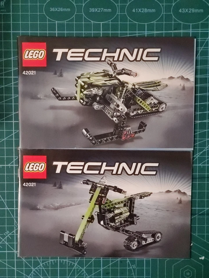 LEGO TECHNIC 42021: SNOWMOBILE - INSTRUCTIONS - Imagen 1 de 1
