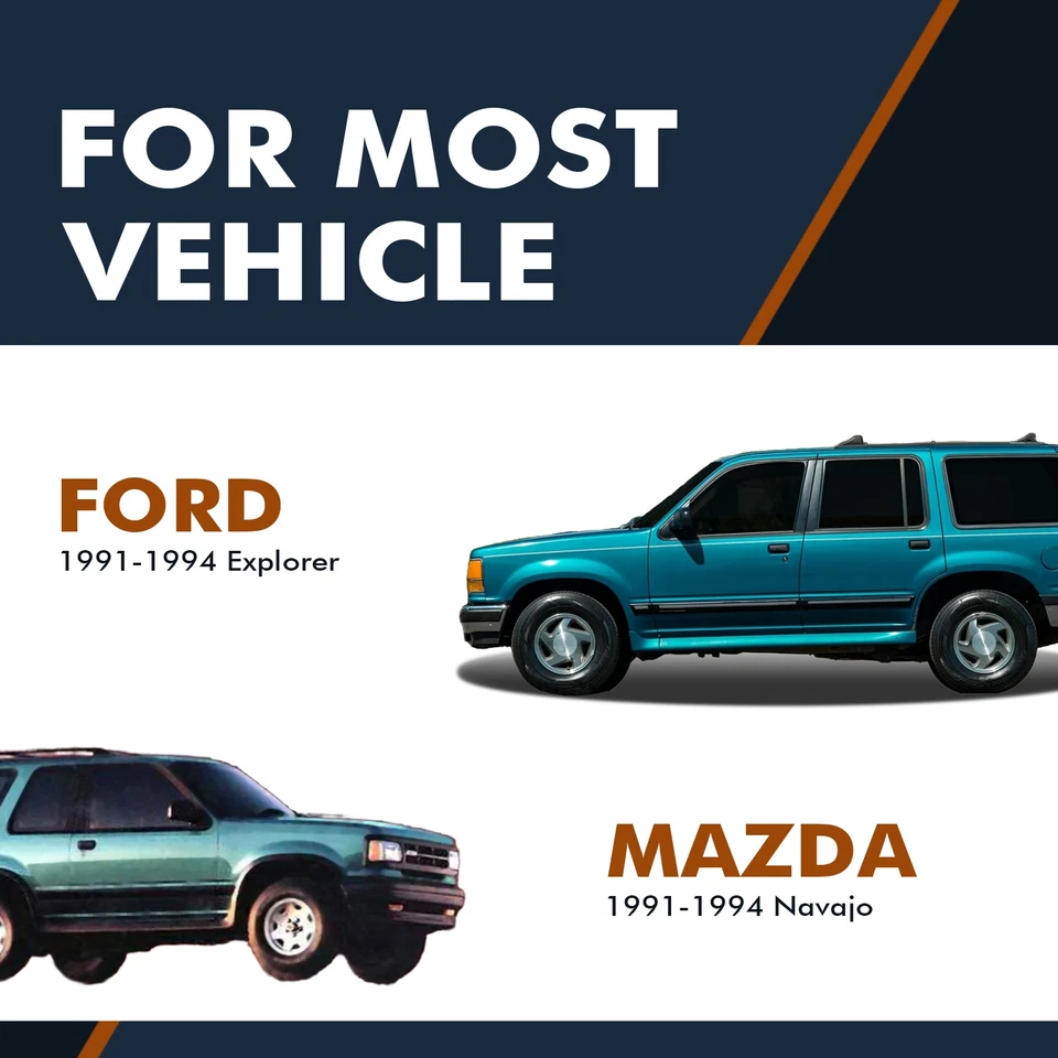 Conjunto de 4 amortecedores dianteiros e traseiros para 1991-1994 Ford Explorer - Imagem 2 de 3