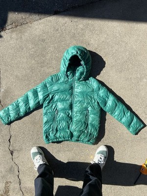 Guess Puffer Jacket Mens Small Green