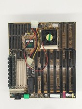 Soyo sy-25, 025k0 at motherboard, 7x isa slots, 3x vlb, skt 3, very rare