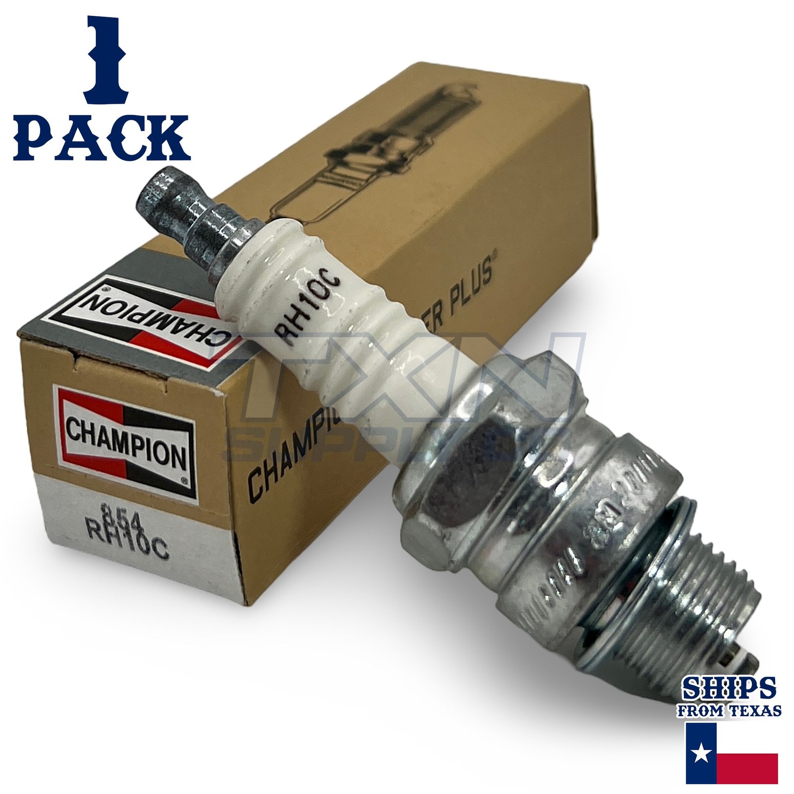Champion Copper Plus Small Engine 854 Spark Plug Carton of 1 - RH10C