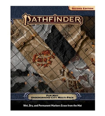 Pathfinder 2E: Flip-Mat: Underground City Multi-Pack