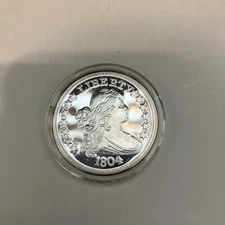 1804 Bust Silver Dollar, National Collectors Mint "Copy"
