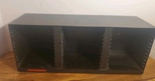 Laserline CD 30/36 Black Plastic Wall Mount Organizer Case Storage Shelf Rack