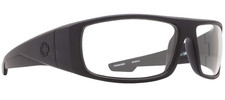NEW Spy Logan Sunglasses-Matte Black ANSI-Clear Lens