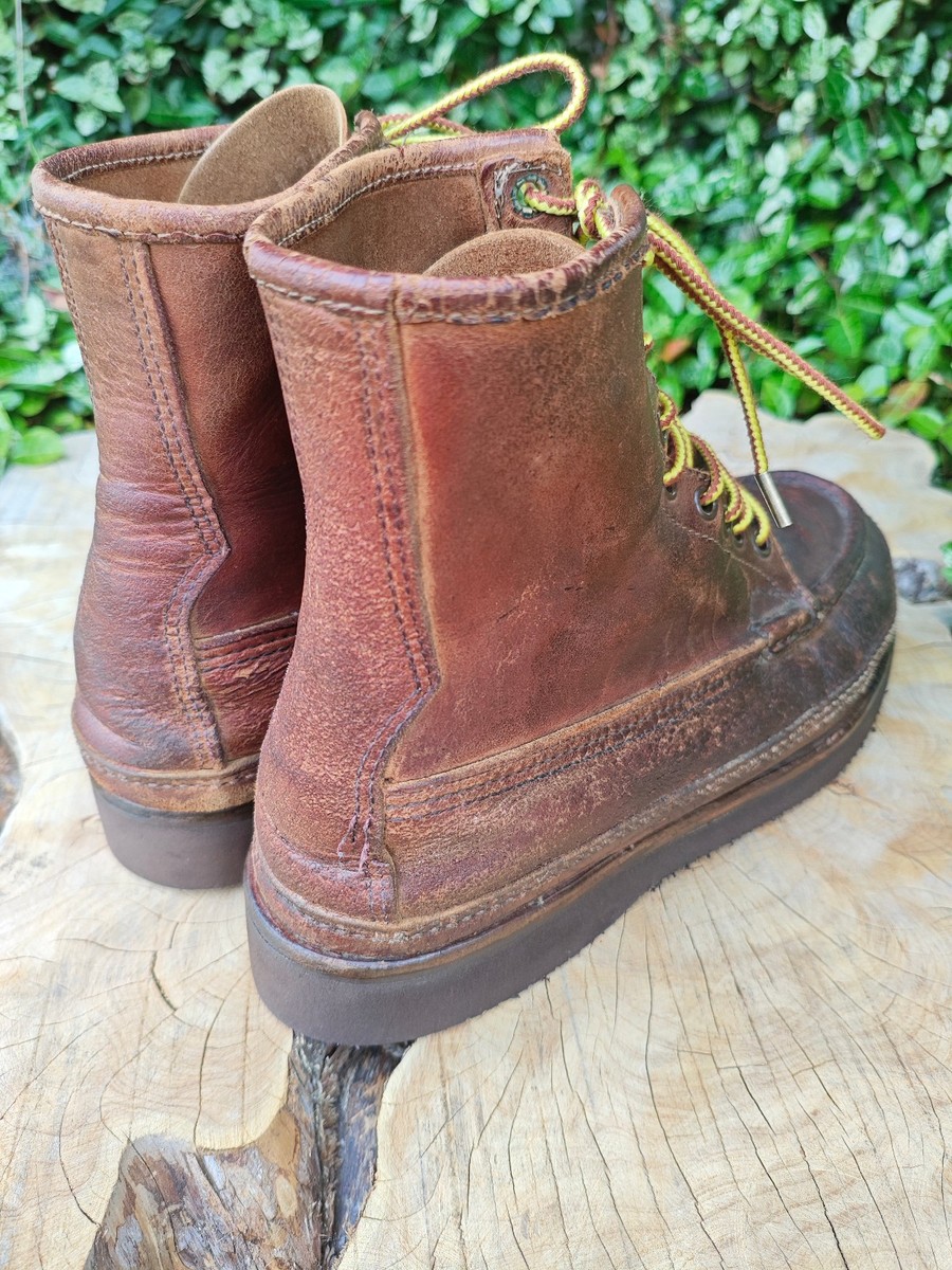 Russell Moccasins バードシューター トリプルヴァンプ  US8 Russell Moccasins バードシューター トリプルヴァンプ US8 Russell