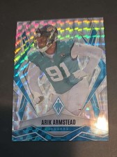 2025 Panini Phoenix - Blue Lazer Prizm #46 Arik Armstead