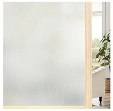 2 Lot Coavas Frosted White Glass Window Privacy UV Film Home Office 17 X 78 New