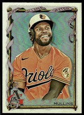 Cedric Mullins 2023 Topps Allen & Ginter #73 Silver Portrait Orioles Baseball