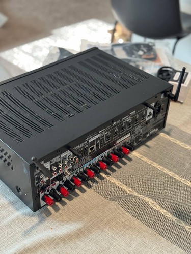 Denon AVR-X1800H AV Receiver – Works, Full Kit, One Antenna Damaged - Picture 7 of 10