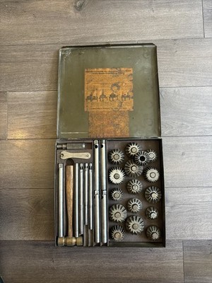Vintage Sioux - Albertson & Co Reaming Valve Seat Set Expanding Pilots Complete
