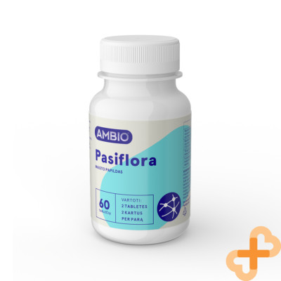 AMBIO Passion Fruit Extract Helps Relax Fall Asleep 60 Tablets Food Supplement