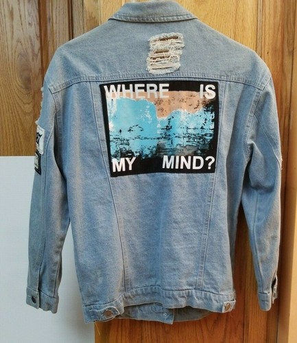 DAP DESIGNS Graphic Denim Jacket 