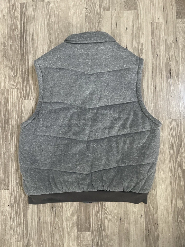 Chaleco acolchado Beverly Hills Polo Club con capucha gris RN-125639 $85 talla 2XL NUEVO CON ETIQUETAS Foto 4 de 4