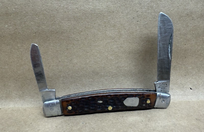 Vintage Sabre 676  2 Blade Pocket Knife  Japan