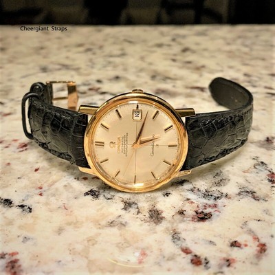 omega de ville leather strap