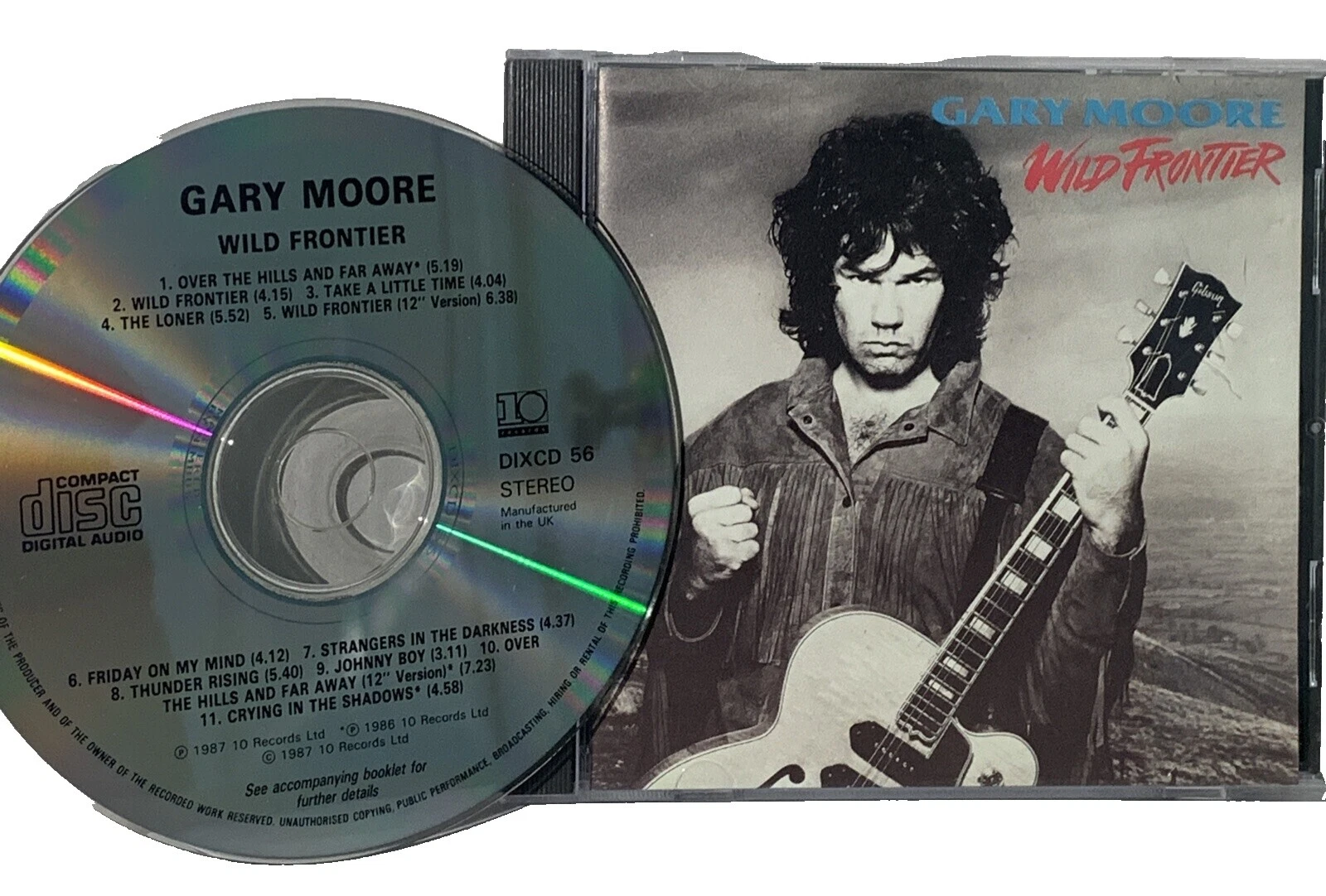 Gary Moore Rock Singer-Songwriter Music CDs