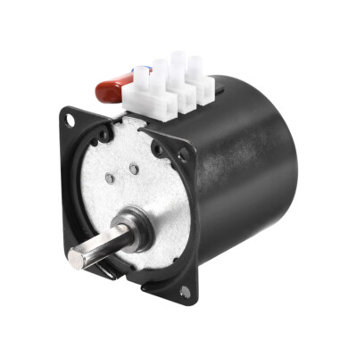 AC 220V 14W 8mm Synchronmotor 50/60Hz CW/CCW Synchron Getriebemotor 15RPM #1