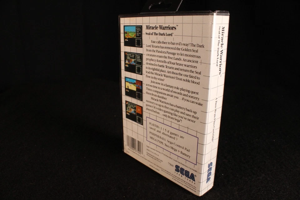 Sega Master System Miracle Warriors | Complete in Box vintage retro video game - Image 4 of 4