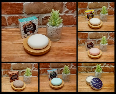 SHAMPOO BARS & CONDITIONER BARS ZERO ABFALL SHAMPOO BAR UMWELTFREUNDLICH KUNSTSTOFFFREI
